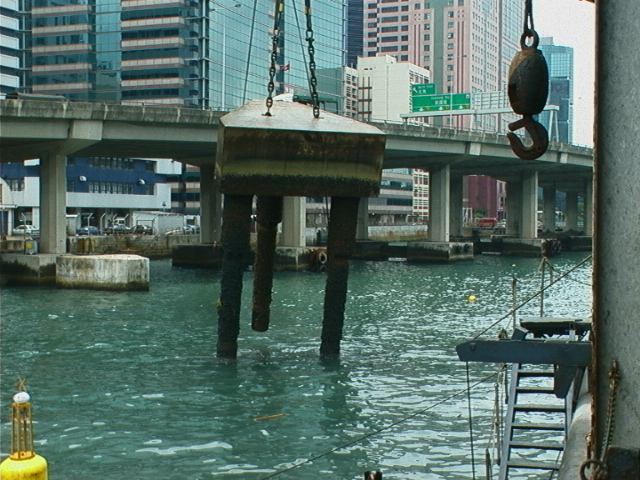Photo of deployment of Redundant dolphin