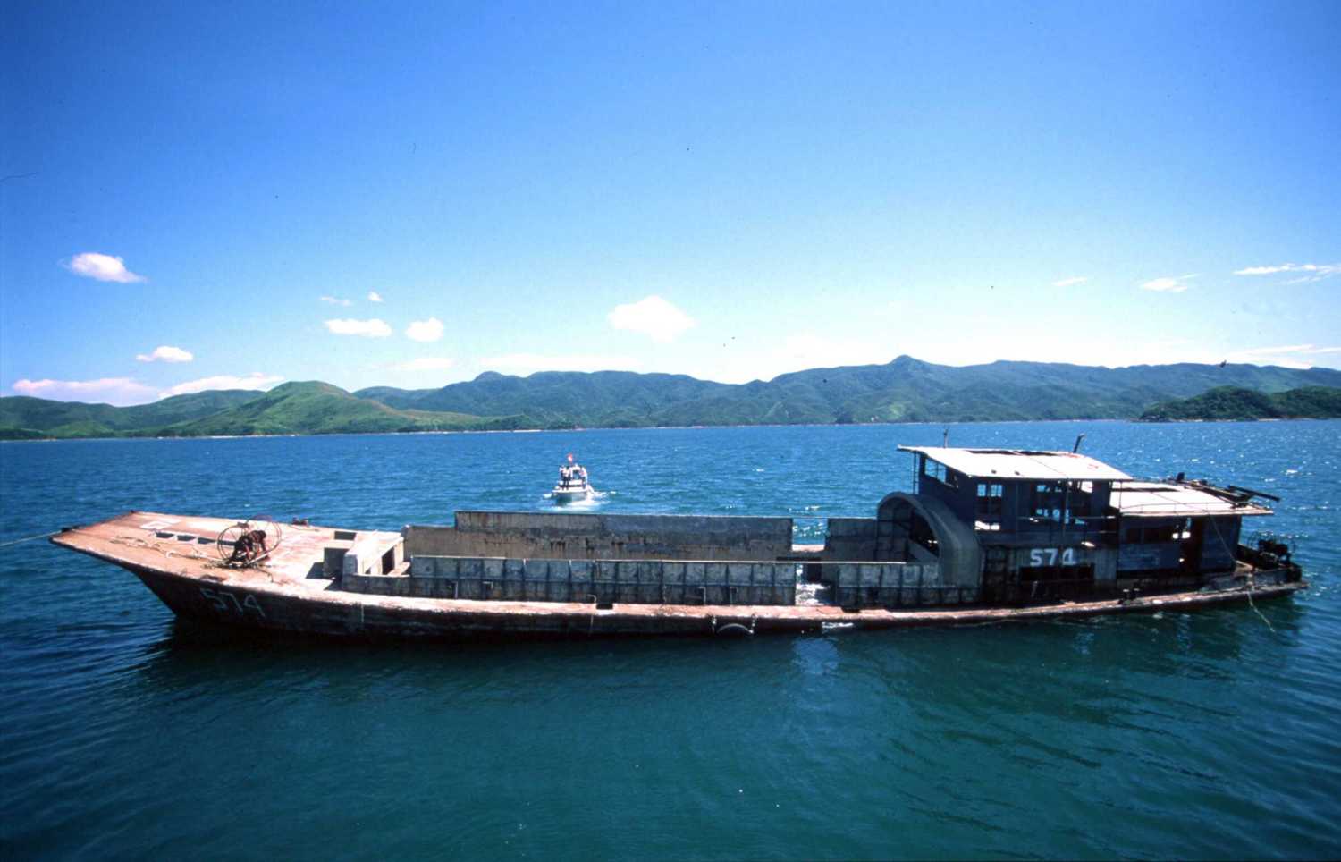 Photo of Ferro-cement vessel artificial reef