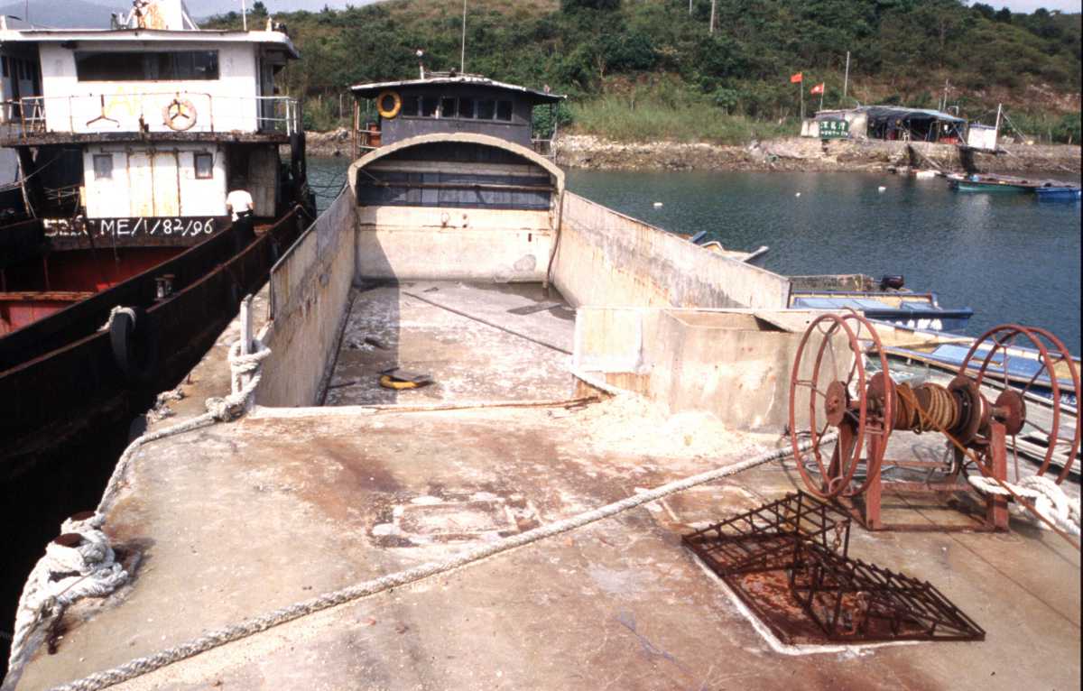 Photo of Ferro-cement vessel artificial reef